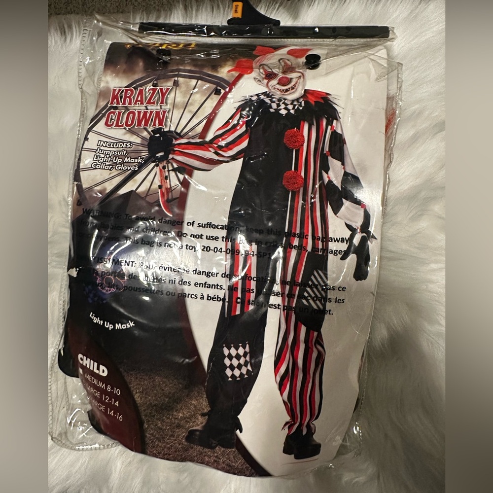 Crazy Clown Costume